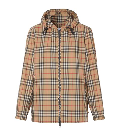 authentic burberry jacket with hood|Burberry vintage check jacket.